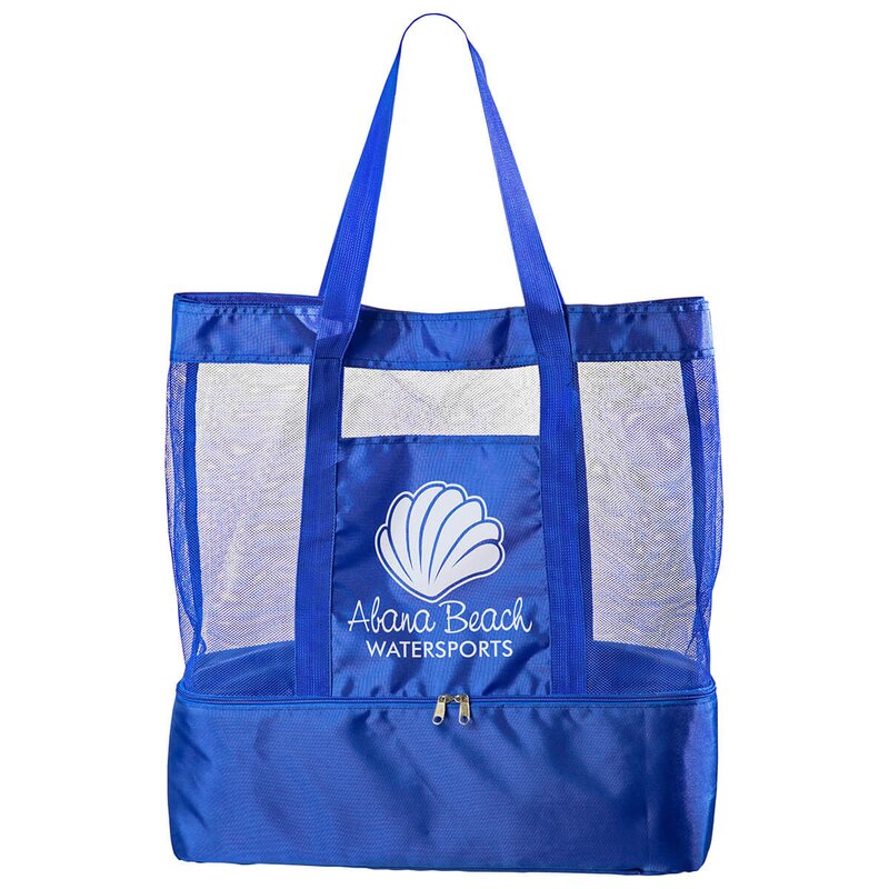 Main Product Image for Custom Nautical Insulated Beach Bag