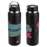 NAYAD™ Roamer 40 oz Stainless Double Wall Bottle - Medium Black