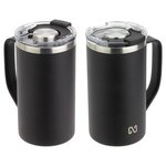 NAYAD(TM) Metro 20 oz Stainless Double Wall Mug - Medium Black