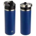 NAYAD(TM) Ranger 18 oz Stainless Bottle w/ Flip-Top Spout - Navy Blue