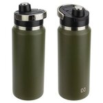 NAYAD Traveler 26 oz. Stainless Bottle w/ Twist-Top Spout - Olive