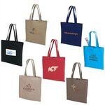 Negozio Colored Cotton Tote -  