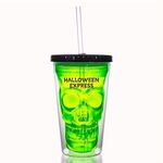 Neon Green LED Skull Cup -  