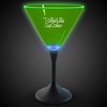 Neon LED Martini Glasses - Green