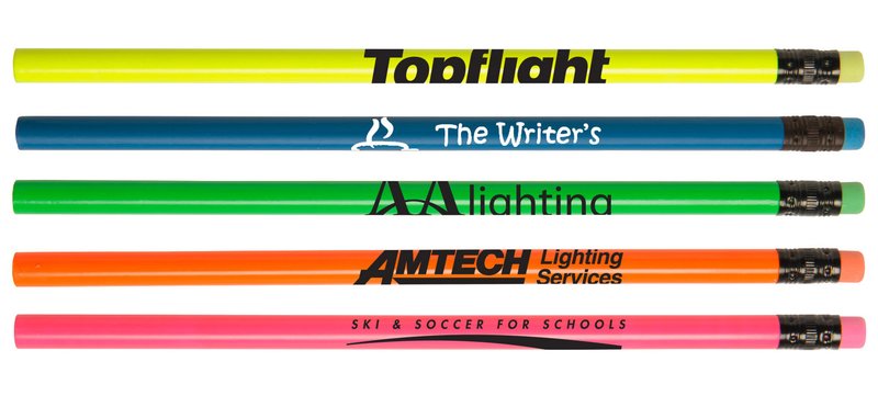 Main Product Image for Custom Printed Neon Pencil