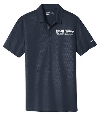 Main Product Image for Custom Golf Polo Shirt Design Embossed Tri-Blade Nike Dri-FIT