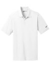 Nike Golf Dri-FIT Vertical Mesh Polo. - White