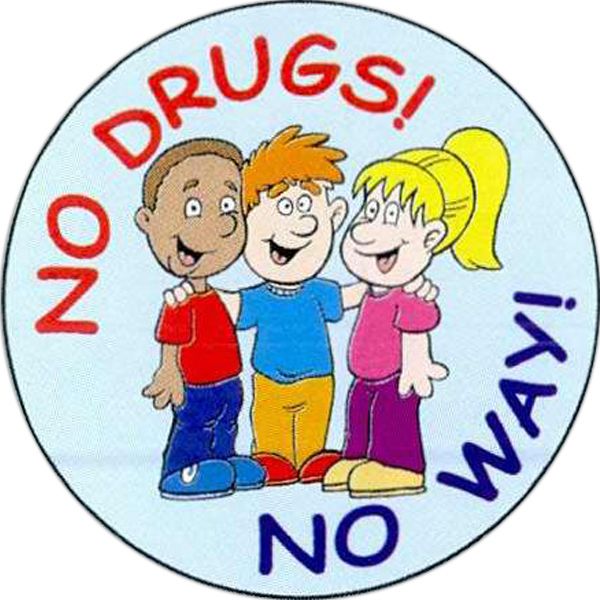 Main Product Image for No Drugs No Way Sticker Rolls