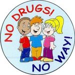 No Drugs No Way Sticker Rolls -  