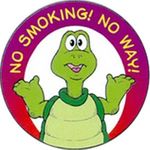 Buy No Smoking No Way Sticker Rolls