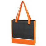 Non-Woven Accent Tote Bag - Orange