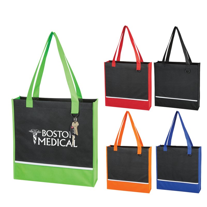 Main Product Image for Imprinted Non-Woven Accent Tote Bag