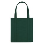 Non-Woven Avenue Shopper Tote Bag - Forest Green