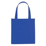 Non-Woven Avenue Shopper Tote Bag - Royal Blue