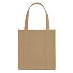 Non-Woven Avenue Shopper Tote Bag - Tan