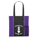Non-Woven Brochure Tote Bag - Purple