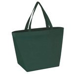 Non-Woven Budget Shopper Tote Bag - Forest Green