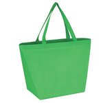 Non-Woven Budget Shopper Tote Bag - Kelly Green