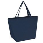 Non-Woven Budget Shopper Tote Bag - Navy Blue