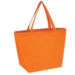 Non-Woven Budget Shopper Tote Bag - Orange