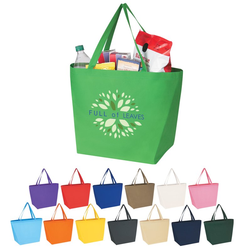 Main Product Image for Imprinted Non-Woven Budget Shopper Tote Bag