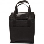 Non-Woven Cubic Lunch Bag w/ ID Slot - Black