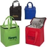 Non-Woven Cubic Lunch Bag w/ ID Slot -  