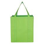 Non-Woven Curved Diamond Tote Bag -  