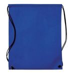 Non-Woven Drawstring Cinch-Up Backpack - Blue