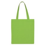 Non-Woven Economy Tote Bag - Lime Green