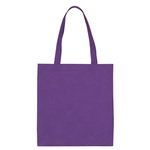 Non-Woven Economy Tote Bag - Purple