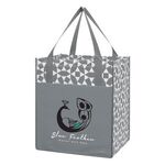 Non-Woven Geometric Shopping Tote Bag -  