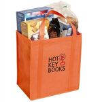 Non-Woven Grocery Tote - Orange