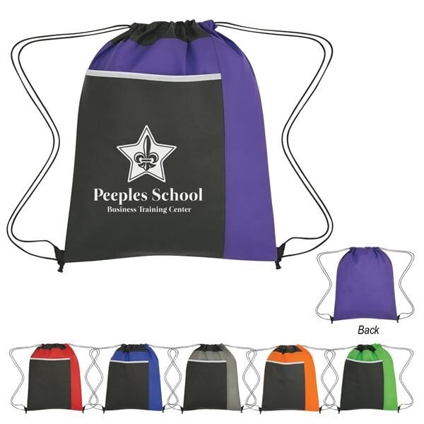 Main Product Image for Printed Non-Woven Pocket Sports Pack