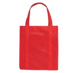 Non-Woven Shopper Tote Bag - Red