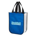 Non-Woven Shopper Tote Bag With 100% RPET Material - Royal Blue