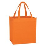 Non-Woven Shopping Tote Bag - Orange