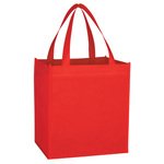 Non-Woven Shopping Tote Bag - Red