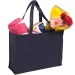 Non-Woven Shopping Tote - Navy