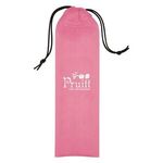 Non-Woven Straw Pouch - Pink
