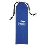 Non-Woven Straw Pouch - Royal Blue