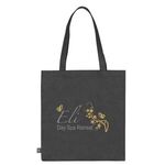 Non-Woven Tote Bag With 100% RPET Material - Black