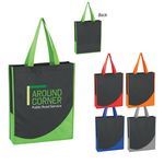 Non-Woven Tote Bag With Accent Trim -  