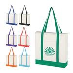 Non-Woven Tote Bag with Trim Colors -  