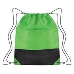 Non-Woven Two-Tone Drawstring Sports Pack