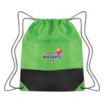 Non-Woven Two-Tone Drawstring Sports Pack