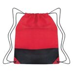 Non-Woven Two-Tone Drawstring Sports Pack