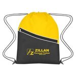 Non-Woven Two-Tone Hit Sports Pack - Yellow/ Black
