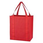 Non-Woven Wave Shopper Tote Bag -  