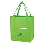 Non-Woven Wave Shopper Tote Bag -  